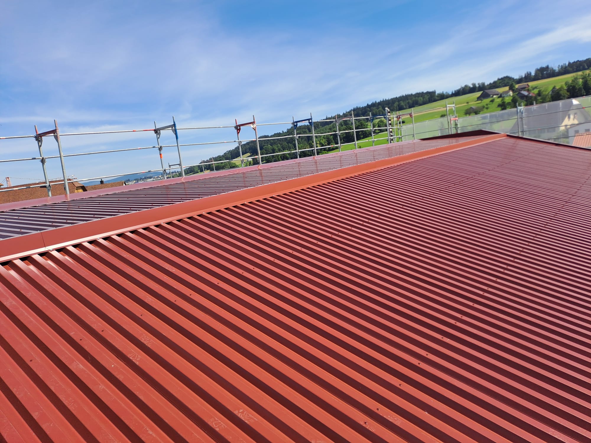 Steildach Metall Trapezblech